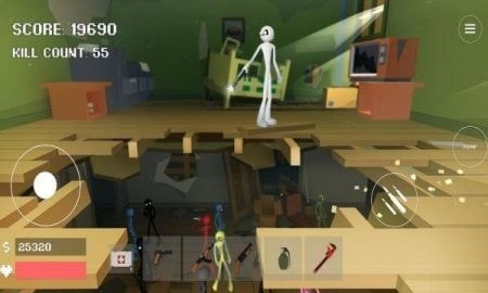 火柴人像素战斗Stickman Combat2