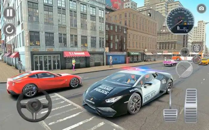 超级警车驾驶模拟器3D1