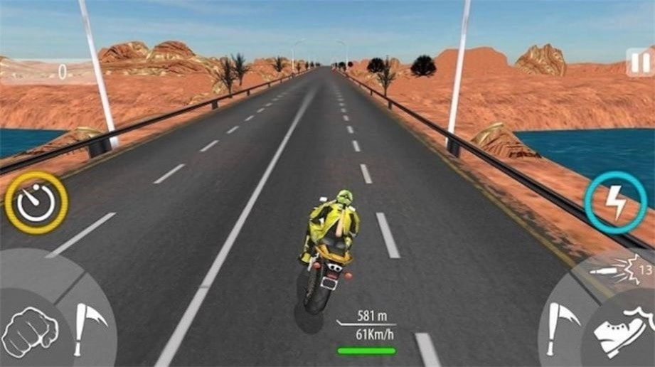 公路摩托真实模拟3D0