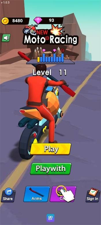 涡轮摩托赛车竞速Turbo moto racing1